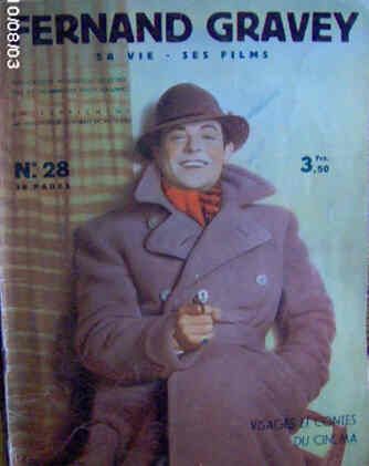 VISAGES ET CONTES DU CINEMA magazine side cover Issue 28 October 1938