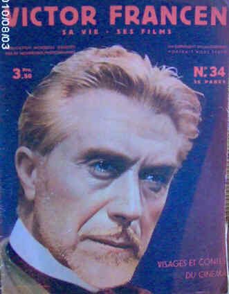 VISAGES ET CONTES DU CINEMA magazine side cover Issue 34 April 1939