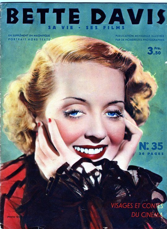 VISAGES ET CONTES DU CINEMA magazine side cover Issue 35 May 1939