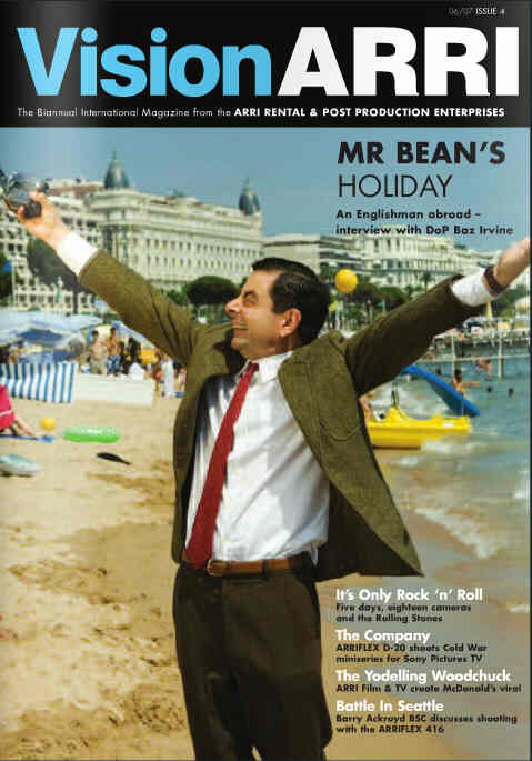 VISION ARRI magazine side cover Issue 4  2007