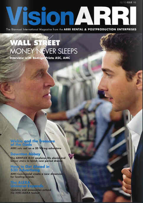 VISION ARRI magazine side cover Issue 10  2010
