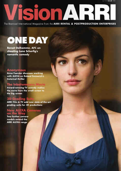VISION ARRI magazine side cover Issue 11  2011