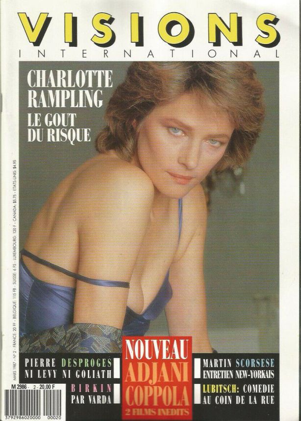 VISIONS INTERNATIONAL magazine side cover Issue 2  March 1987