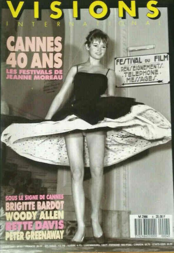 VISIONS INTERNATIONAL magazine side cover Issue 4  May 1987