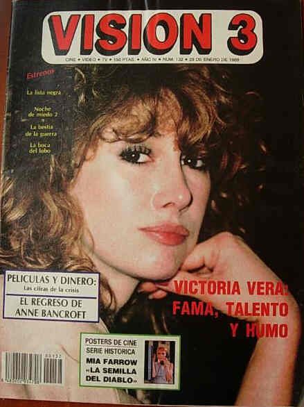 VISION 3 magazine side cover Issue 132 29 January 1989