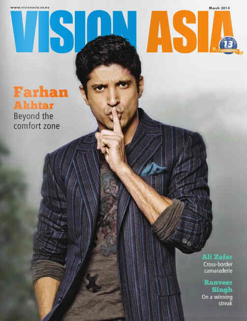VISION ASIA magazine side cover March 2014
