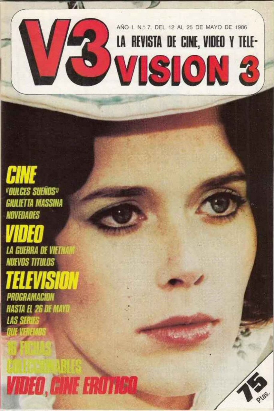 VISION 3 magazine side cover Issue 7 12 May 1986