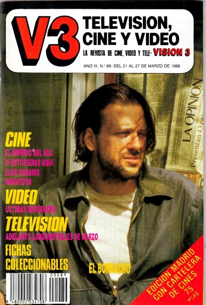 VISION 3 magazine side cover Issue 89 21 March 1988