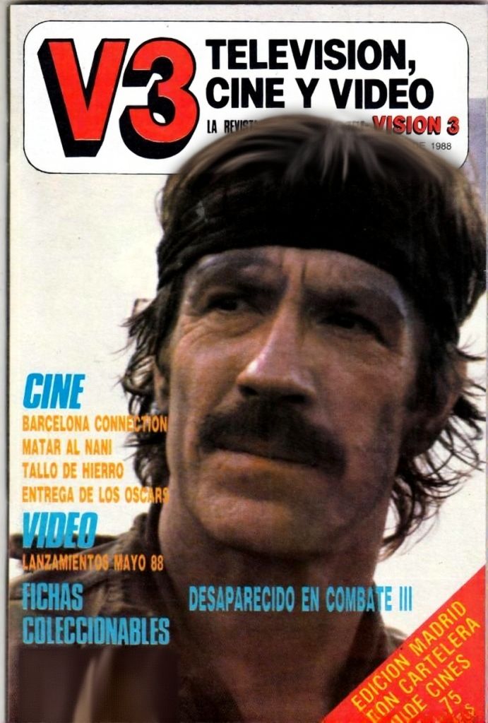 VISION 3 magazine side cover Issue 95 8 May 1988