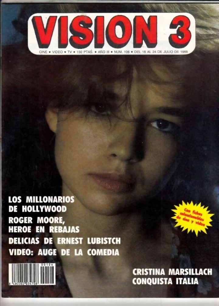 VISION 3 magazine side cover Issue 106 18 July 1988