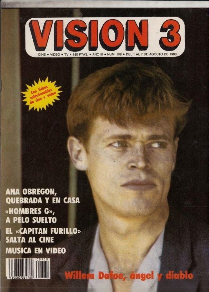 VISION 3 magazine side cover Issue 108 1 August 1988