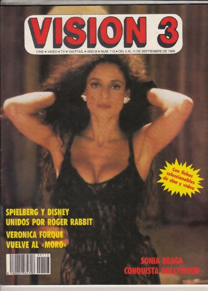 VISION 3 magazine side cover Issue 113 5 September 1988
