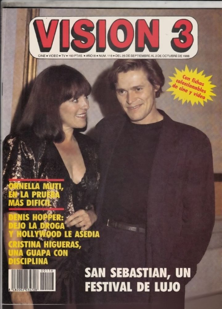 VISION 3 magazine side cover Issue 116 26 September 1988