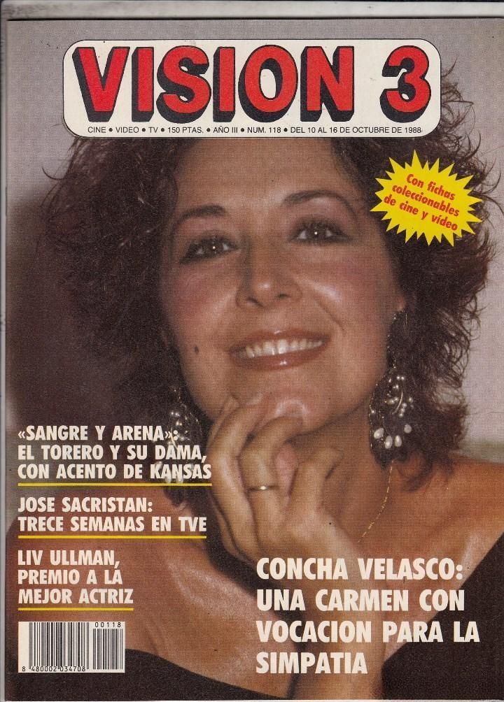 VISION 3 magazine side cover Issue 118 10 October 1988