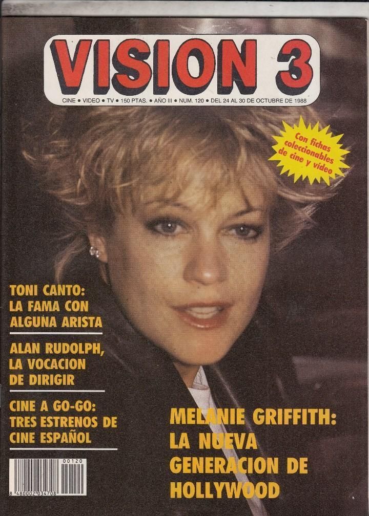 VISION 3 magazine side cover Issue 120 24 October 1988