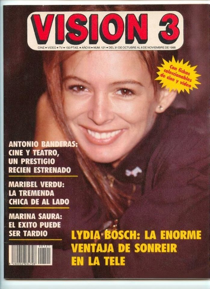 VISION 3 magazine side cover Issue 121 31 October 1988