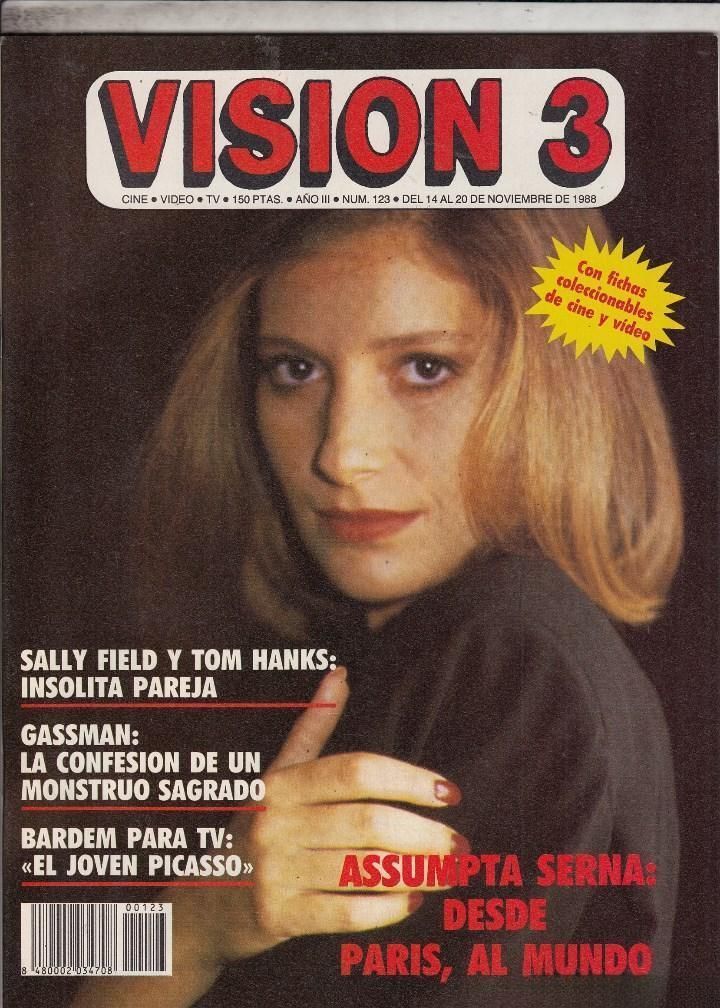 VISION 3 magazine side cover Issue 123 14 November 1988