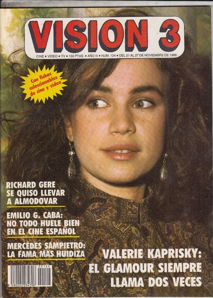 VISION 3 magazine side cover Issue 124 21 November 1988