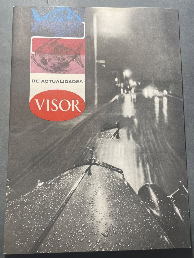 VISOR (ES) magazine side cover Issue 1  March 1962