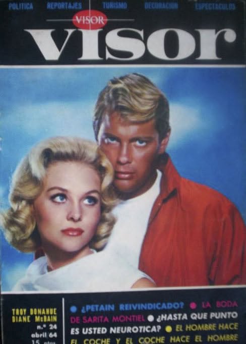 VISOR (ES) magazine side cover Issue 24  April 1964