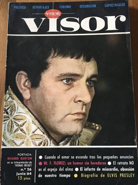 VISOR (ES) magazine side cover Issue 26  June 1964