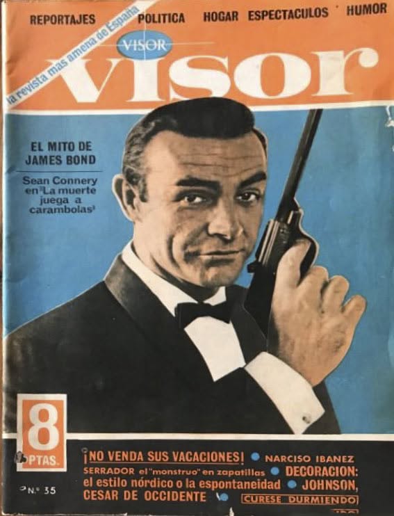 VISOR (ES) magazine side cover Issue 35   1965