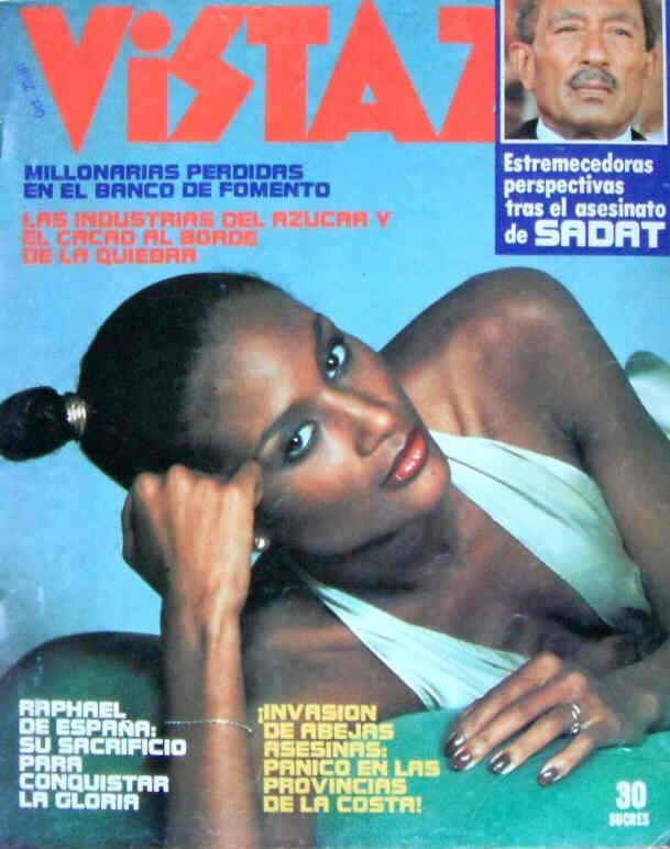 VISTAZO magazine side cover 23 October 1981