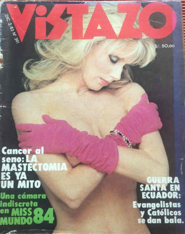 VISTAZO magazine side cover Issue 391 1 December 1983
