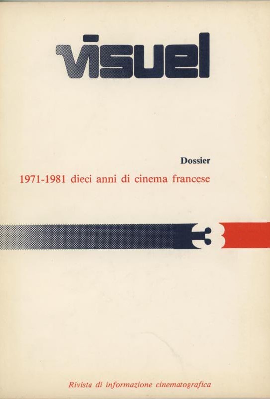 VISUEL magazine side cover Issue 3 June 1982