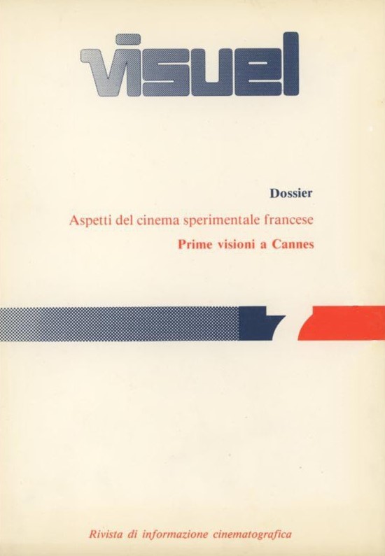 VISUEL magazine side cover Issue 7 June 1983