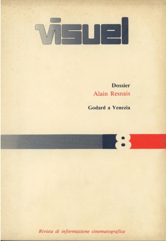 VISUEL magazine side cover Issue 8 September 1983