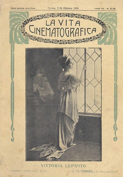 VITA CINEMATOGRAFICA | LA magazine side cover  Vol 7 No 37 7 October 1916