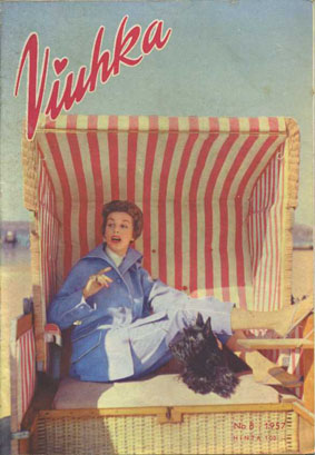 VIUHKA magazine side cover Issue 8   1957