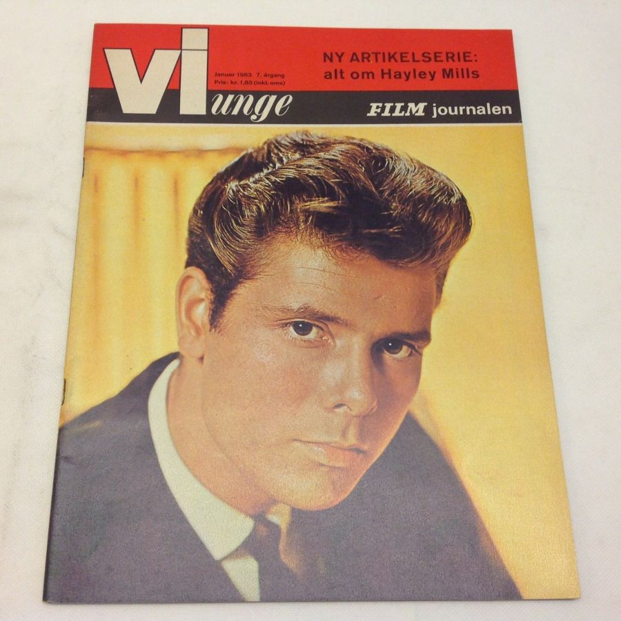 VI UNGE magazine side cover  January 1963