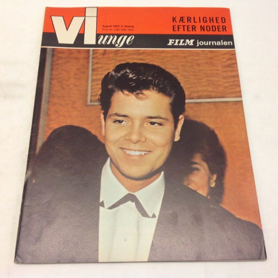 VI UNGE magazine side cover  August 1963