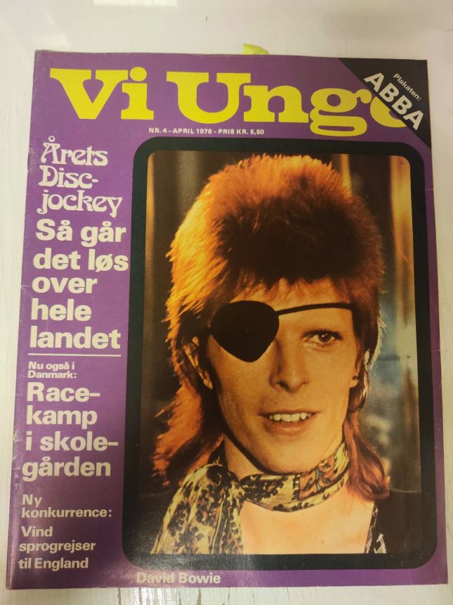 VI UNGE magazine side cover  April 1976