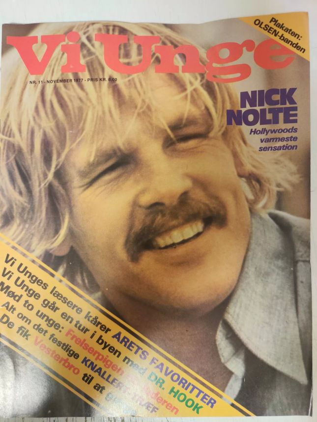 VI UNGE magazine side cover  November 1977