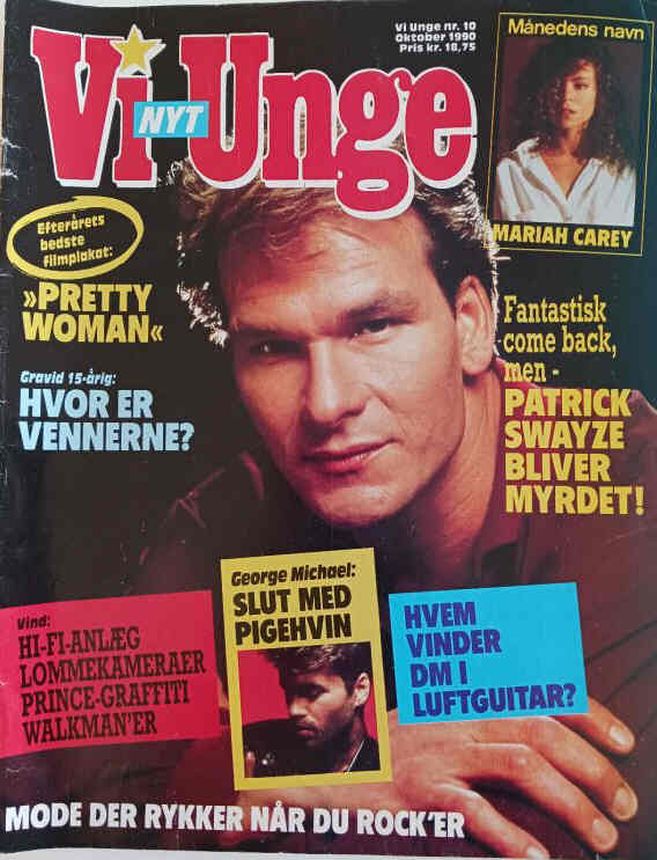 VI UNGE magazine side cover  October 1990