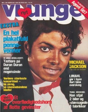 VI UNGE magazine side cover  February 1984