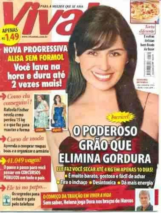 VIVA! BRAZIL magazine side cover 2 December 2009