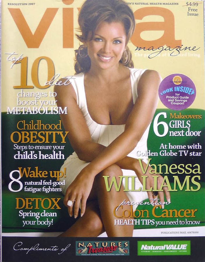 VIVA (Canada) magazine side cover   2007