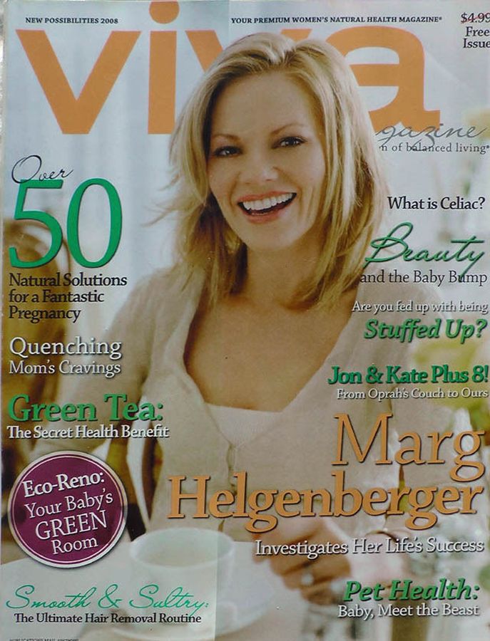 VIVA (Canada) magazine side cover   2008