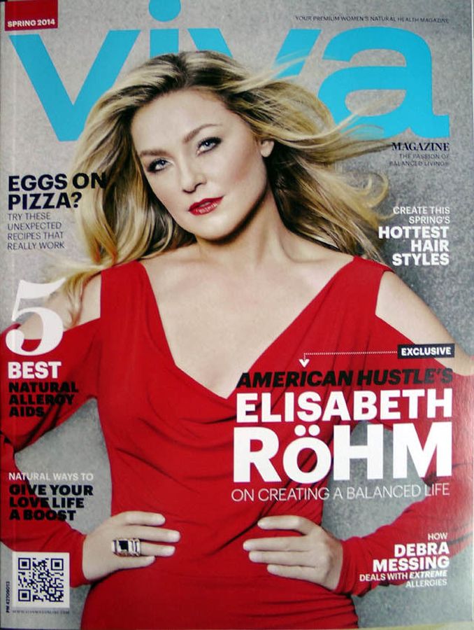 VIVA (Canada) magazine side cover Spring 2014