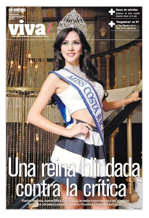 VIVA COSTA RICA magazine side cover 15 June 2014