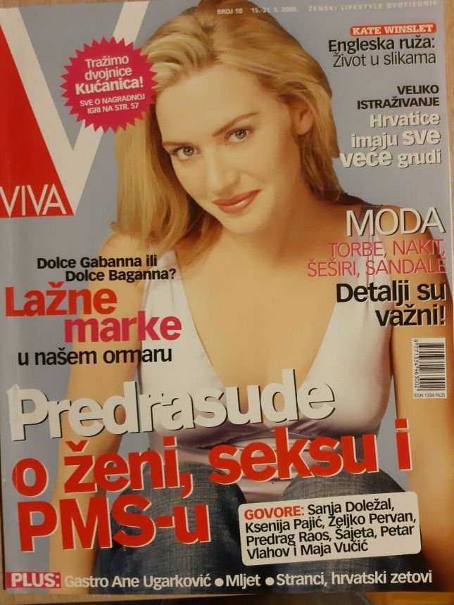 VIVA CROATIA magazine side cover 15 May 2005