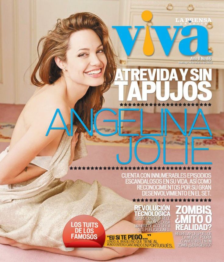 VIVA EL SALVADOR magazine side cover 18 March 2012