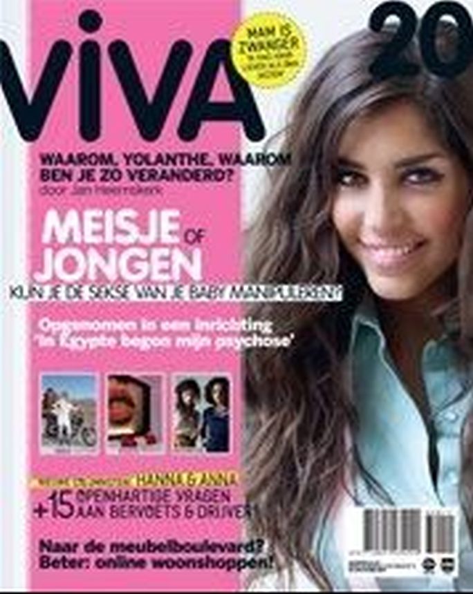 VIVA NETHERLANDS magazine side cover  May 2011