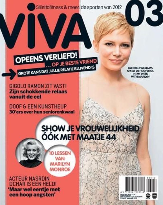 VIVA NETHERLANDS magazine side cover  January 2012