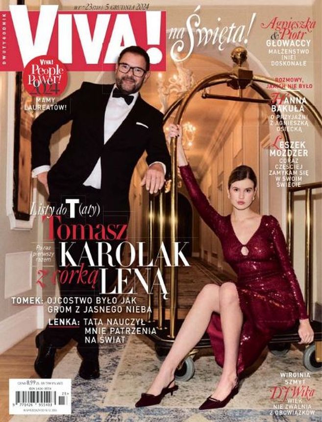 VIVA! POLAND magazine side cover 5 December 2024