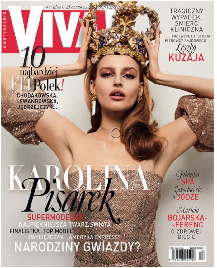 VIVA! POLAND magazine side cover 25 June 2020